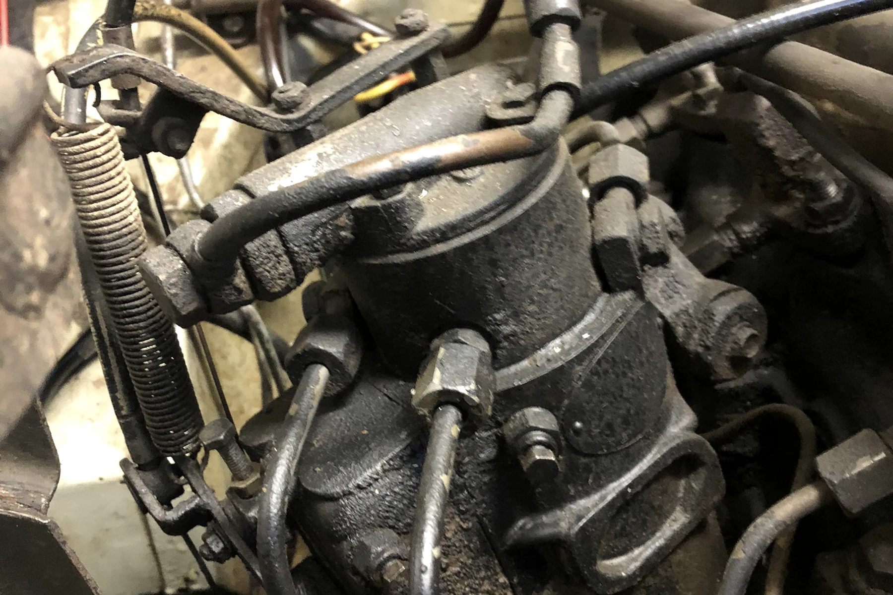 Technisches Detail vor der Aufarbeitung